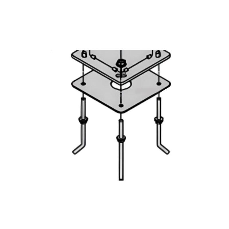 Oslona fiksna stopa za letvu rampe
125x125x1080mm DITEC QIKAFZ