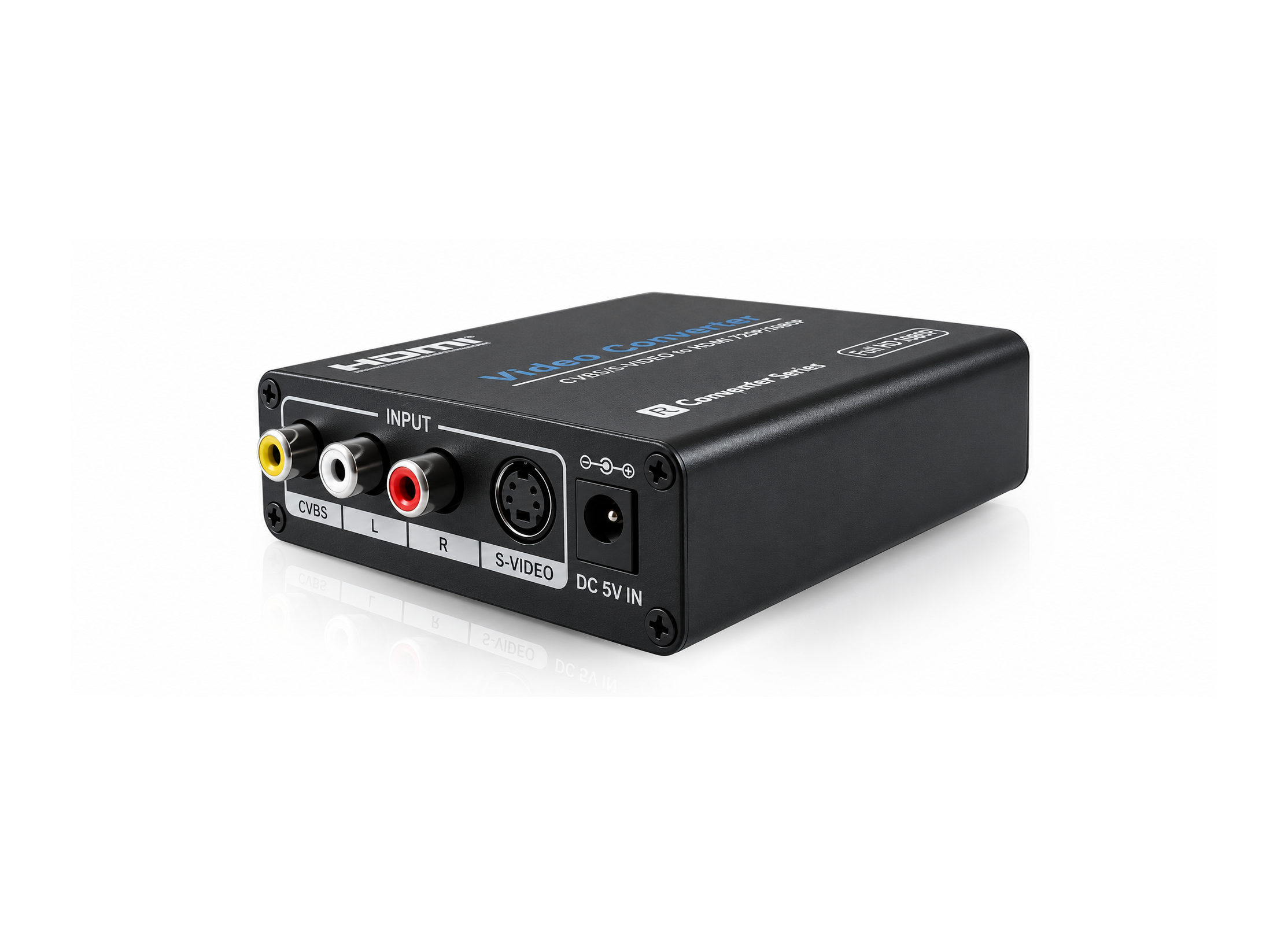Video konvertor komp. video i S video na HDMI HDMI-CSH